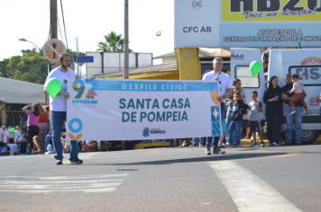 Foto - Desfile Cívico - Pompeia 97 anos