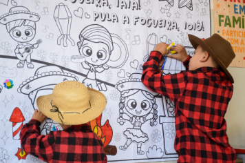 Foto - Festa Junina da CEMEI Maria Stella de Carvalho Lacombe