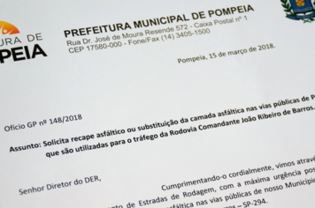 Ofício manutenção da Via.