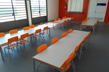 Nova creche-escola do Lacombe recebe mobiliário e está quase pronta para a inauguração