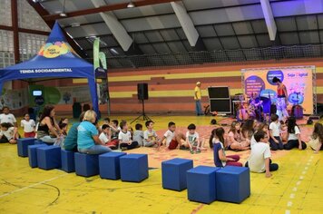Crianças da rede municipal participam da Caravana da TV DIGITAL 