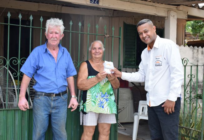 Moradores de Paulopólis elogiam o programa “Remédio em Casa”