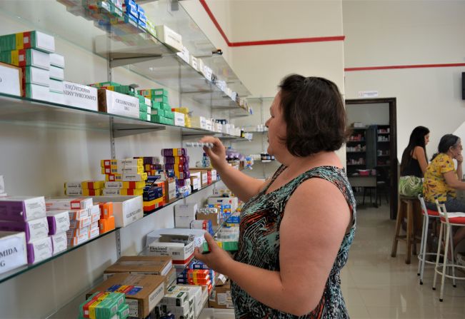 Farmácia Municipal mantém estoques abastecidos e grande variedade de medicamentos